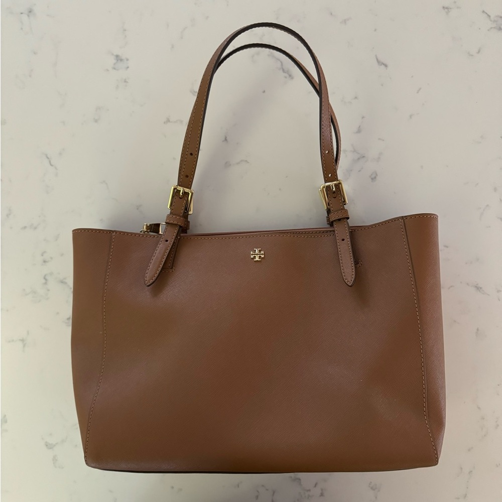 Tory Burch Brown Leather Tote